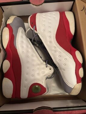 Jordan Kids Sneakers White Red